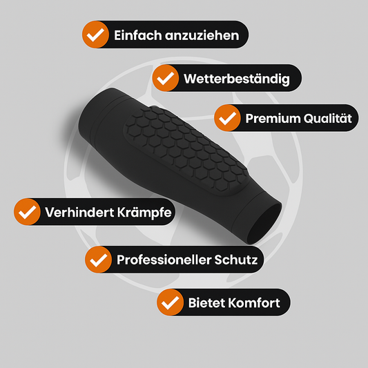 Kickzone FlowGuard™ - Eingebaute Schienbeinschoner