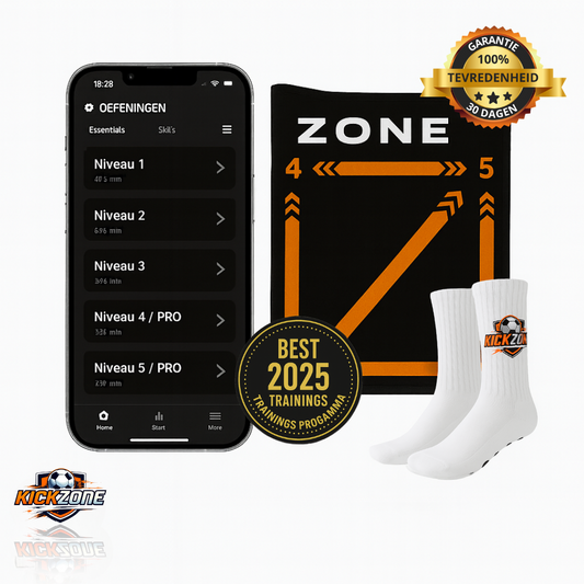 Kickzone™ Fußball-Trainingsmatte + KOSTENLOSE Fußballsocken und Programm